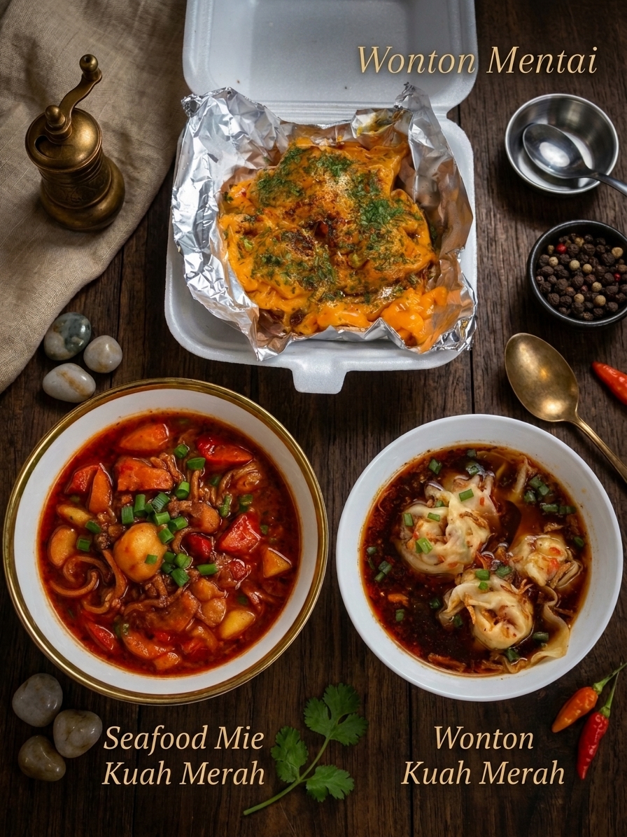 
                                                    Mie Jebew,Wonton Sarang cipit                                                    - foto
                                                    3                                                